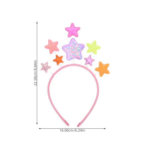 4 Pezzi Cerchietto A Stella Per Decorazione 1