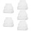 5 Pezzi Sottogonna Lolita A Per 10
