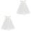 2 Pezzi Sposa Corto Accessorio Con 5