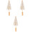 3 Pezzi Ombrello In Sposa Per Western Beige S 3