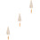 3 Pezzi Ombrello In Sposa Per Western Beige S 5