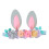 Kids Easter Rabbit Ear Headband Con Per 1