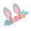 Kids Easter Rabbit Ear Headband Con Per 11