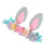 Kids Easter Rabbit Ear Headband Con Per 10