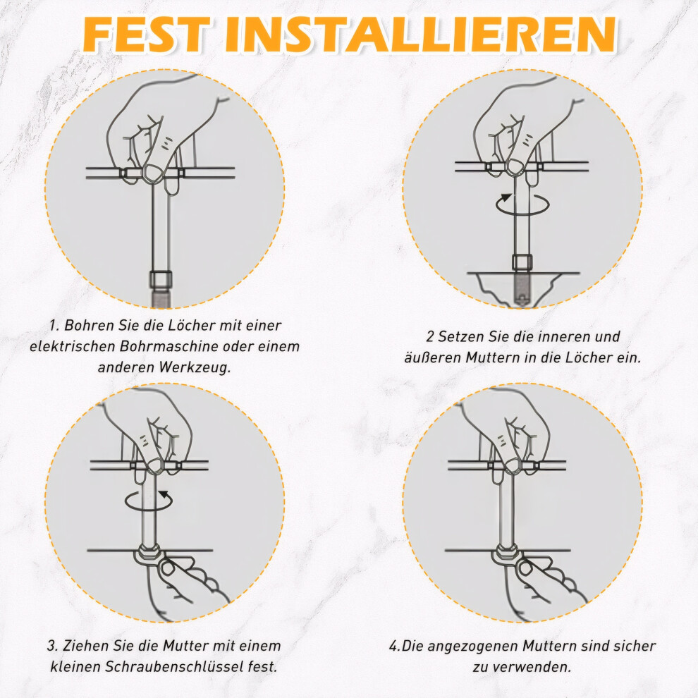 10pack/lot Wide Application Range Screw Nut Insert Nut Inside Outside-image-OPC-PMWXSSX-NEW