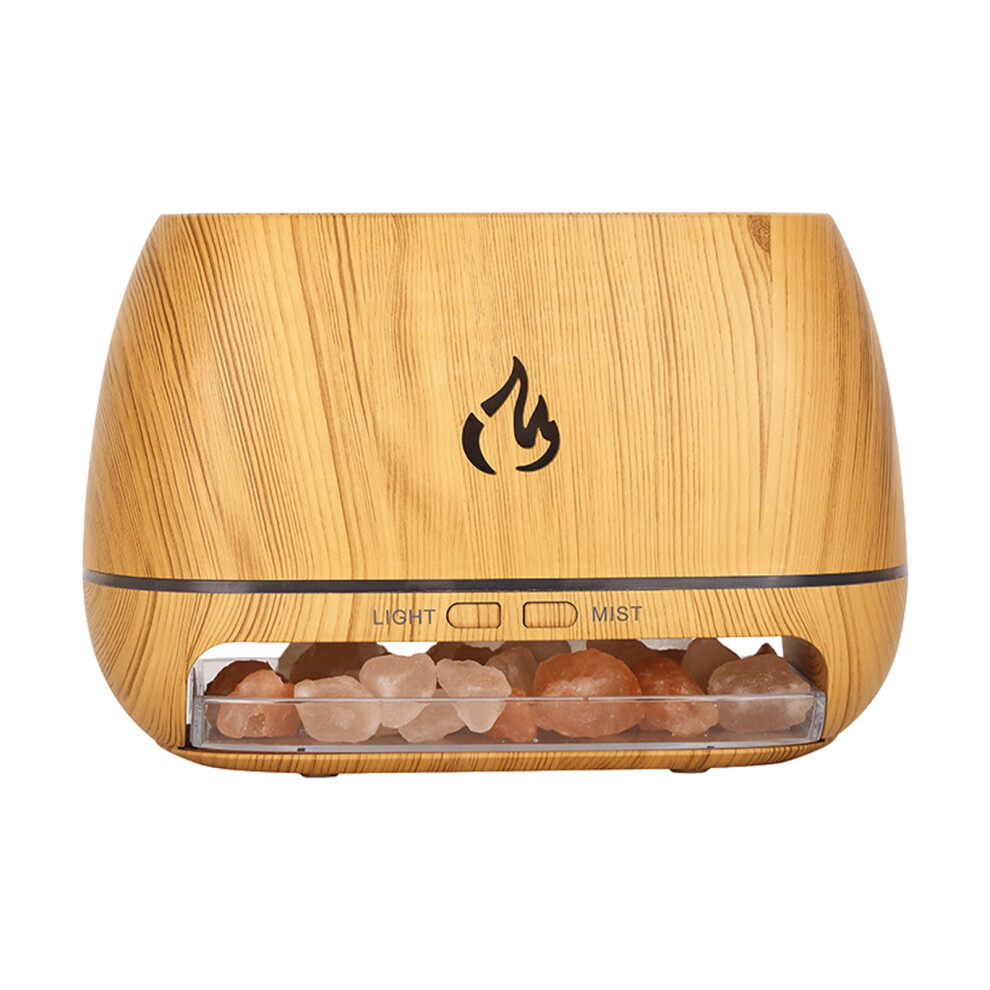 (Light wood grain) Essential Oil Diffuser Colorful Lights And Built-in Lack Of Chip-image-OPC-PMWXT7N-NEW