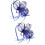 2 Pezzi Fascinator Sposa Cerimonia Fascia Per 9
