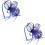 2 Pezzi Fascinator Sposa Cerimonia Fascia Per 8