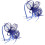 2 Pezzi Fascinator Sposa Cerimonia Fascia Per 5