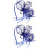 2 Pezzi Fascinator Sposa Cerimonia Fascia Per 7