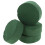 8 Pezzi Rotondi Verde Per 10