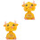 2 Pezzi Ciondolo Per Portapacchi Auto Decorazione 4