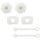 2 Set Tappi In Silicone Antigoccia Per Con Cannucce 5