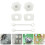 2 Set Tappi In Silicone Antigoccia Per Con Cannucce 3