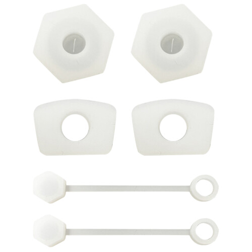 2 Set Tappi In Silicone Antigoccia Per Con Cannucce 1