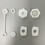 2 Set Tappi In Silicone Antigoccia Per Con Cannucce 8