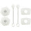 2 Set Tappi In Silicone Antigoccia Per Con Cannucce 7