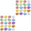 400 Pezzi Uova Miniature In Schiuma Colorate Decorative 3