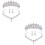 2 Set Pendenti Con Sposa E Collana A 6