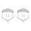 2 Set Pendenti Con Sposa E Collana A 2