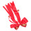 Bowknot Hair Rope Con Campanella E Bow Tie Per 9