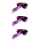 Nuziale 3 Pezzi Decorazione Sposa Viola 8