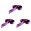 Nuziale 3 Pezzi Decorazione Sposa Viola 2