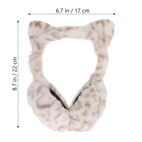 Cartoon Animal Ear Warmer Copricapo 2