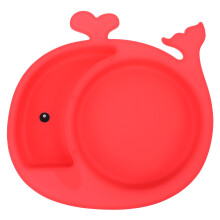 2 Piatto In Silicone Con Ventosa Per Alimentazione