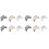 12 Pezzi Fascia Con Happy New Year Per 2