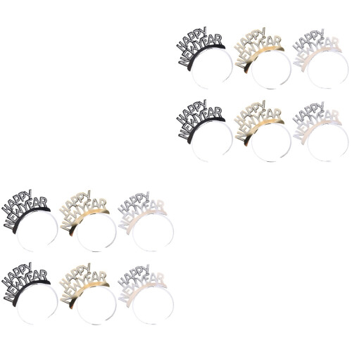 12 Pezzi Fascia Con Happy New Year Per 2