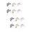 12 Pezzi Fascia Con Happy New Year Per 7