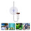 2 Set Diffusore In Acrilico CO2 Per Piante Acquatiche 9