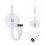2 Set Diffusore In Acrilico CO2 Per Piante Acquatiche 11