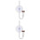 2 Set Diffusore In Acrilico CO2 Per Piante Acquatiche 6