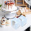50 Pezzi Scatole Per Muffin E Cupcake Unicorno In 10