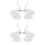 Set 2 Pezzi Portagioielli In Con Decorativi 5