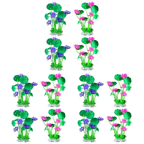 3 Set Da 4 In Resina Per Rosa Viola 1