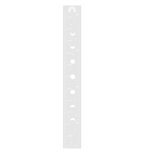4 Sets Groeimeter Wandsticker