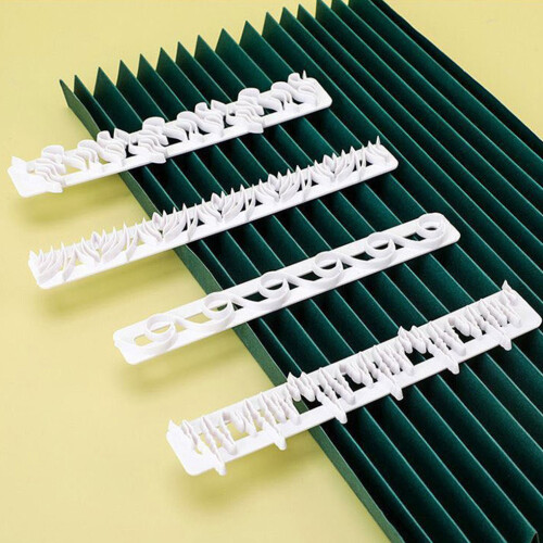 8pcs/set High Temperature Resistant Cake Decorating Stencils For Cakes 1