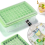 Durable Ice Cube Trays With Easy Release, Flexible Durable Plastic For Home And Party Use, Covered Ice Storage, Stackable Design, Square Ice Cube Mold 5