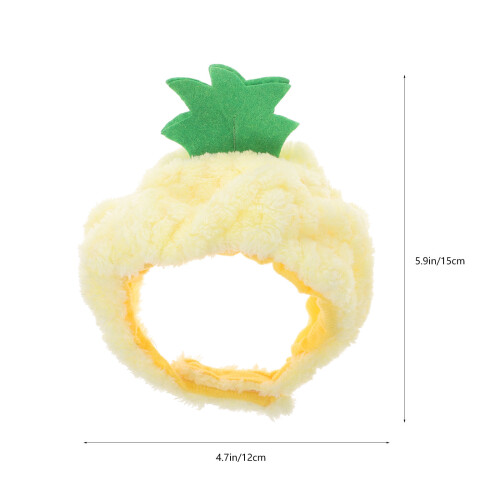 1 Ananas Hoed Kat Huisdier Outfit Haarversiering 1