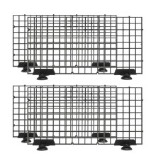 4 Zestawy Płyty Przegrody Do Akwarium Plastikowa Siatka Egg Crate