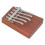 1 Thumb Piano 5 Tons Kalimba (Marrom Acinzentado) 8