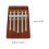 1 Thumb Piano 5 Tons Kalimba (Marrom Acinzentado) 9
