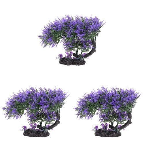 3Pcs Árvore Artificial Imitação Para Escritório 1