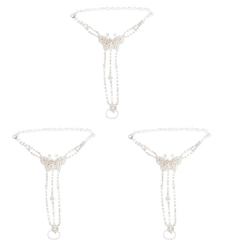 3Pcs Tornozeleira De Noiva Com Para Praia 1