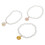 12 Peças Pulseiras Com Pingente Jóia Bohemia 11