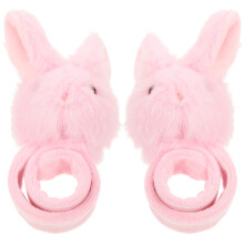 4 Unidades Pulseira De De Coelho Animal De Pelúcia