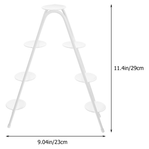 Displayplank IJzeren Meerdere Verdiepingen Cupcake-display 2